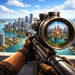 Снайпер: Защита Города FPS