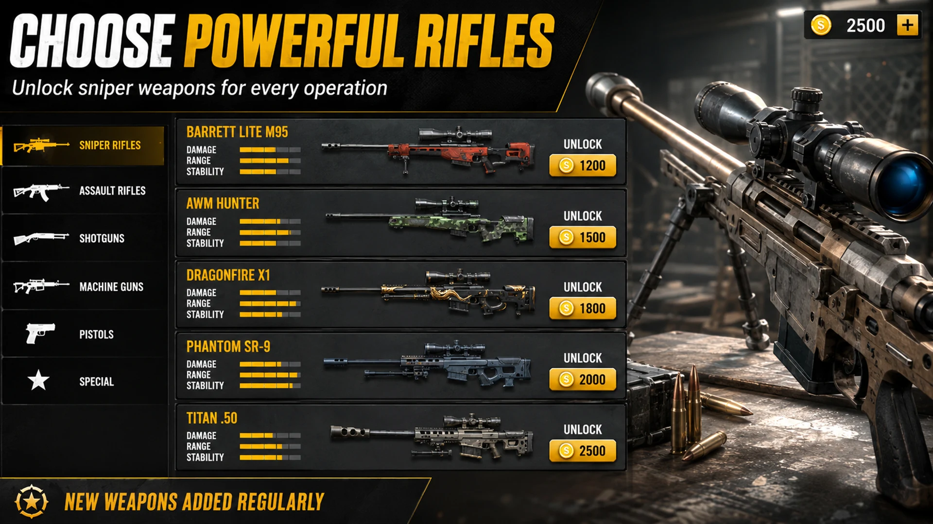 Sniper City Defense FPS Game screenshot
